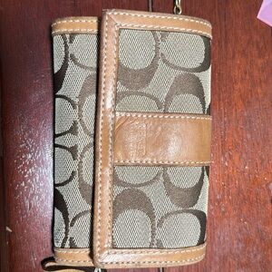 Small coach wallet